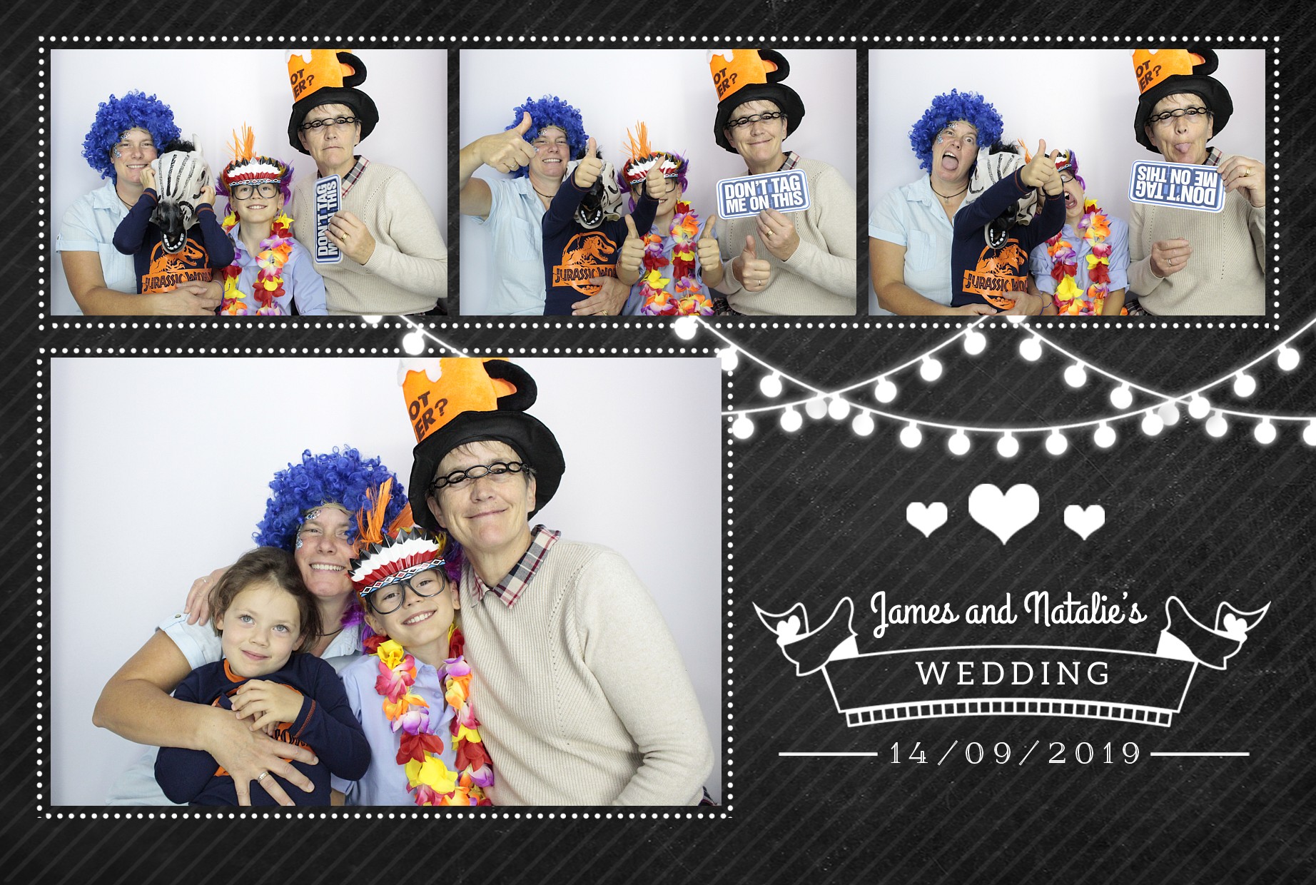 James and Natalie’s Wedding | View more photos from the event at gallery.myphotoboothexperience.co.uk/u/MyPhotoBoothExperienceLtd/James-and-Natalie’s-Wedding